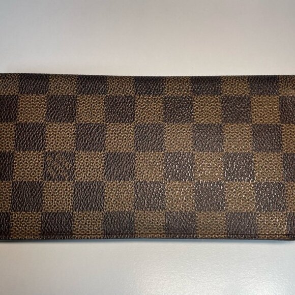 Louis Vuitton Ebene Damier Centaire Edition Vintage Wallet - Picture 1 of 11